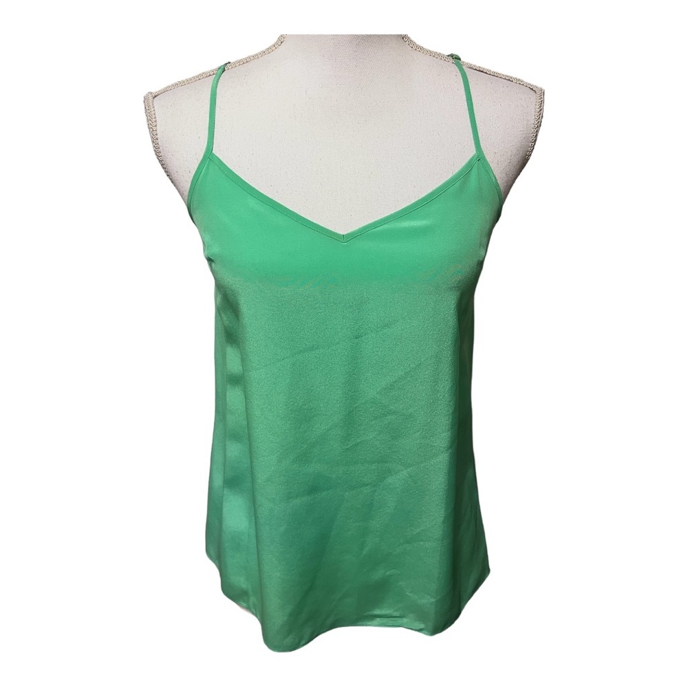 Lilly Pulitzer light green silk tank top